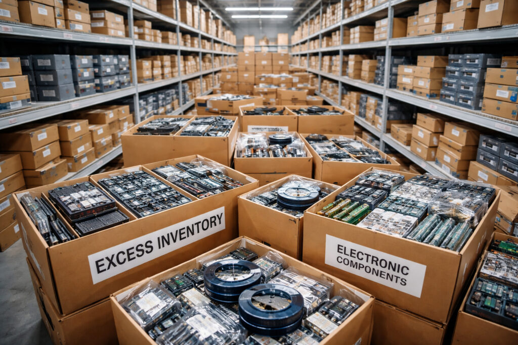 Überbestände elektronische Bauteile